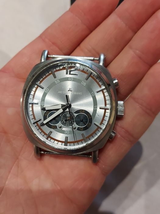 Ceas bărbat Jacques Lemans 1-1415 cronograf japonez,stare perfecta