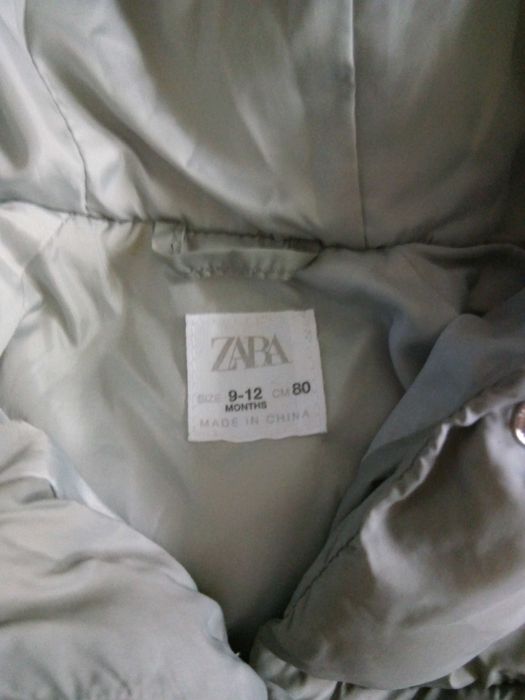 Geaca bebe ZARA 9-12 luni