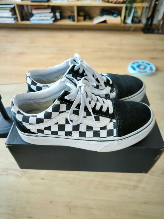 Vans кецове 39 като нови, култов принт, на платформа