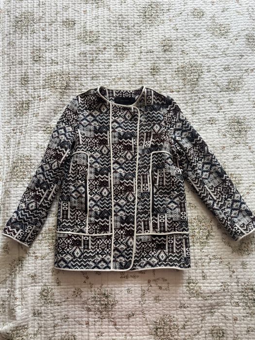 Куртка многоцаетная ZARA