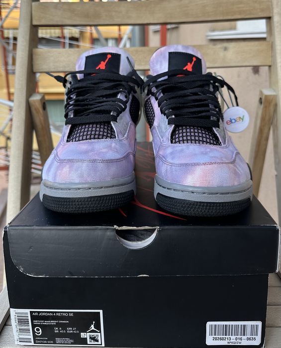 Jordan 4 Zen Master EU42.5 9.5/10 Authenticated