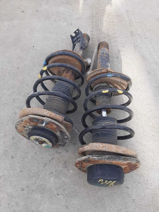 set amortizoare telescoape cu arcuri fata 1.1b  peugeot 206