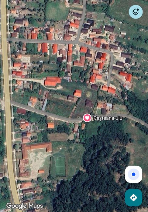 Teren de vânzare 1725 mp judetul Gorj Pesteana Jiu