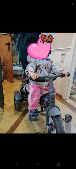 Tricicletă multifuncțională Cocolle Giro Plus Verde