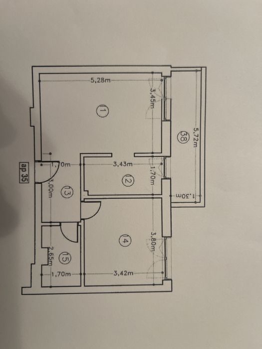 Apartament 2 camere Pantelimon PRIMA INCHIRIERE