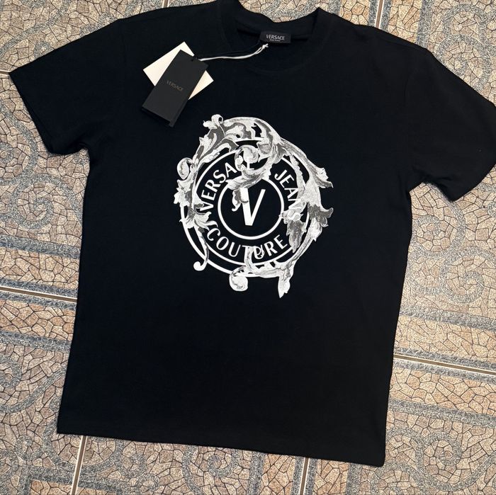 Tricou Versace Jeans Couture negru
