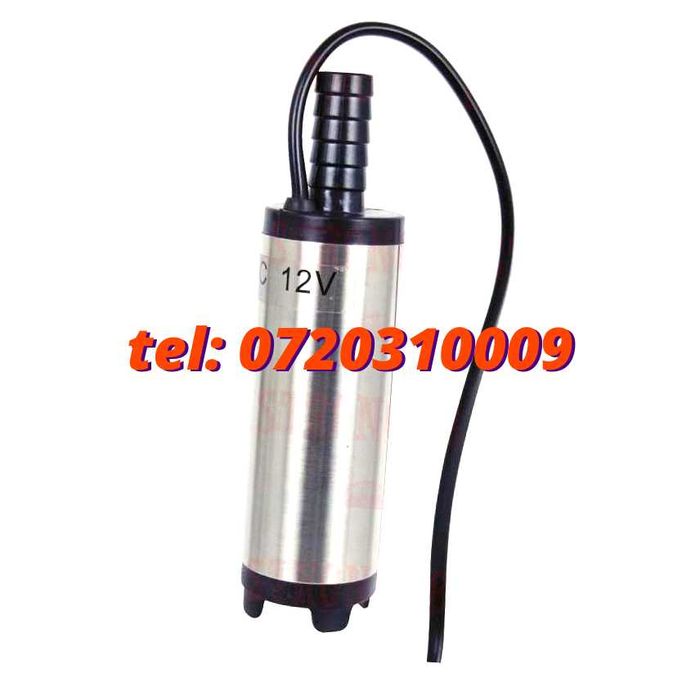 Pompa Motorina Submersibila Transfer Orice Lichid Vin 12L/minut 12V