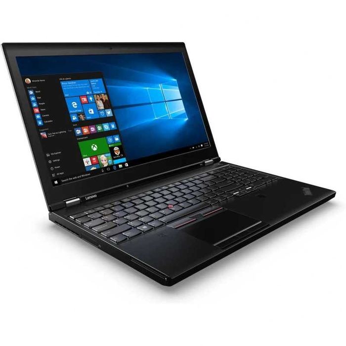 Laptop Lenovo i7 -7820HQ P51 15.6" SSD 256GB DDR4 16 GB Baterie Noua