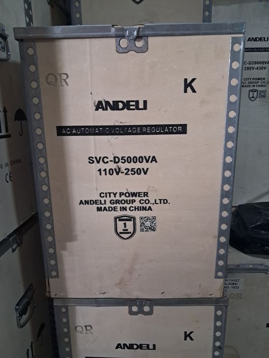 Стабилизатор ANDELI SVC-D 5.000 VA 110-250V  оригинал