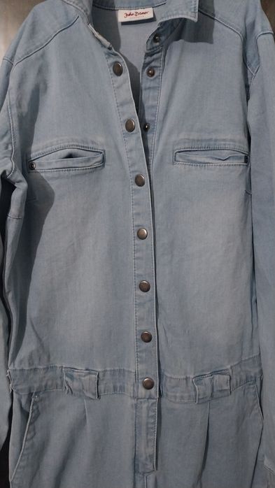Salopeta de blugi superba John Boner 36/38