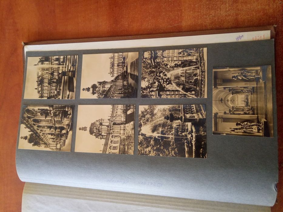 АЛБУМ със Стари Картички и Снимки 148 бр. Големи и 34 бр. Малки