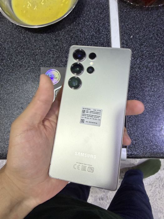 samsung s25 ultra 12.512g holati ideal karopka dak kamplekt oqip tel