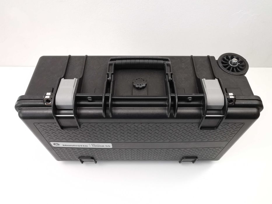 Manfrotto Pro Light Tough-55 с IP67 професионален фотографски твърд куфар на колелца
