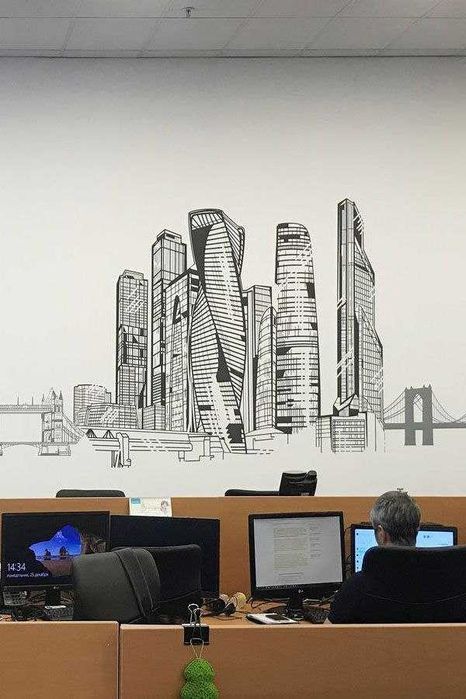 Devorga rasm chizaman