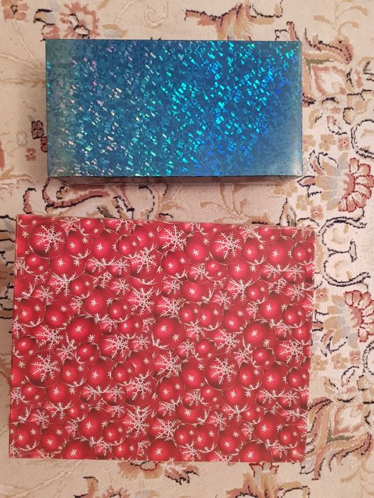 Падарочные коробки, комплект 1300 тг