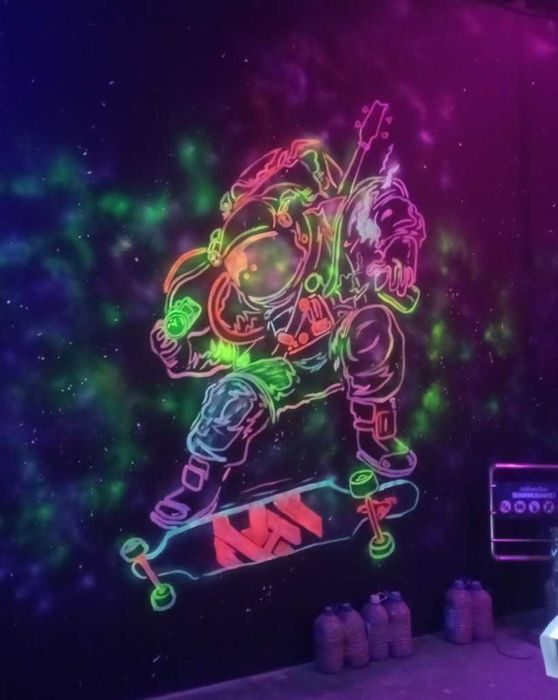 Художественная роспись стен, граффити.