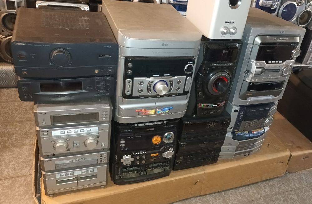 Аудио системи Sony и др.