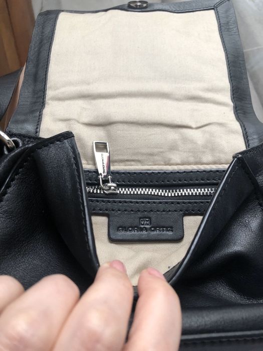 Geanta piele,firma Gloria Ortiz! Salopeta gym