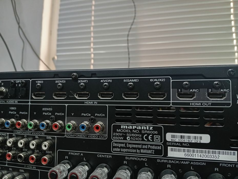 7.2 канален ресивър MARANTZ SR-6006