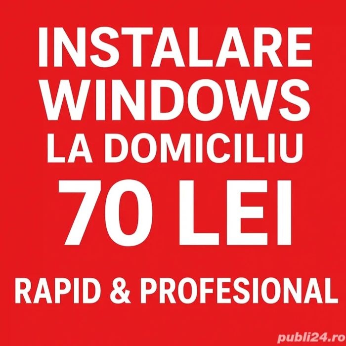 Instalare windows 11,10,office ,drivere,programe ,reparații  pc,laptop