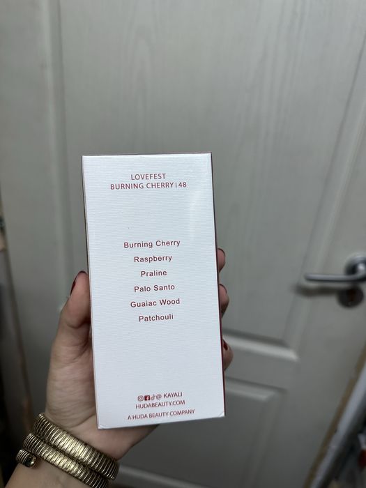 Kayali lovefest burning cherry |48