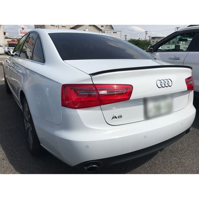 Спойлер за багажник ауди а6 ц7 с лайн / audi a6 c7 spoiler s line