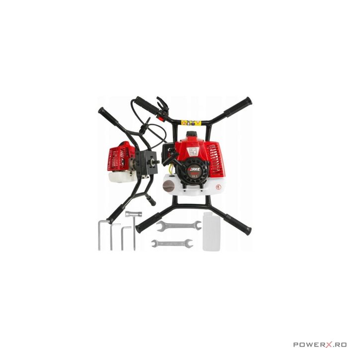 Motoforeza de pamant 3.3 CP, motor pe benzina, 2 timpi 62cc,