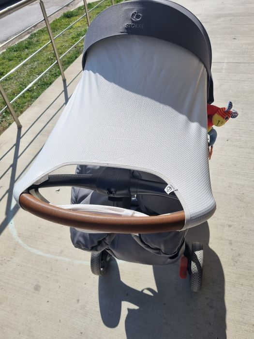 Stokke Xplory X + бебешки кош + летен кош - цвят Modern Grey