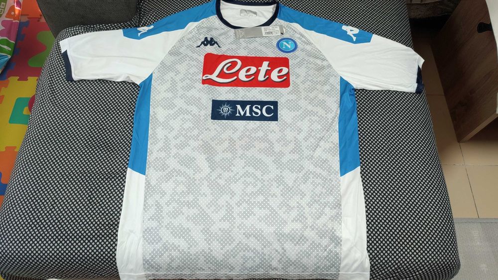 Футболна тениска на Наполи 2019-2020, Size 3XL (умалена)