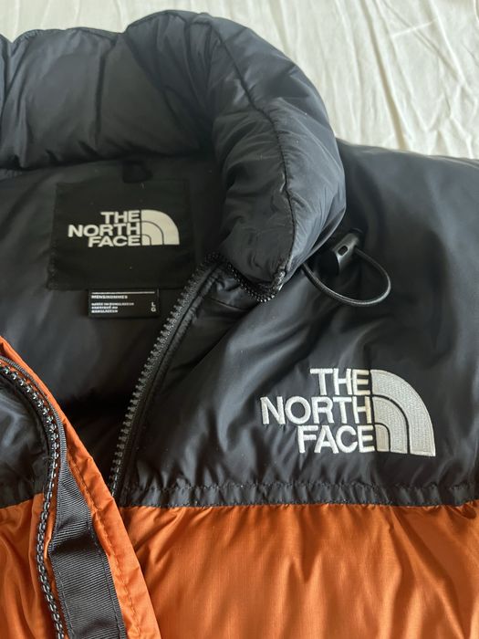 Geaca North Face Nuptse, marine L, originala