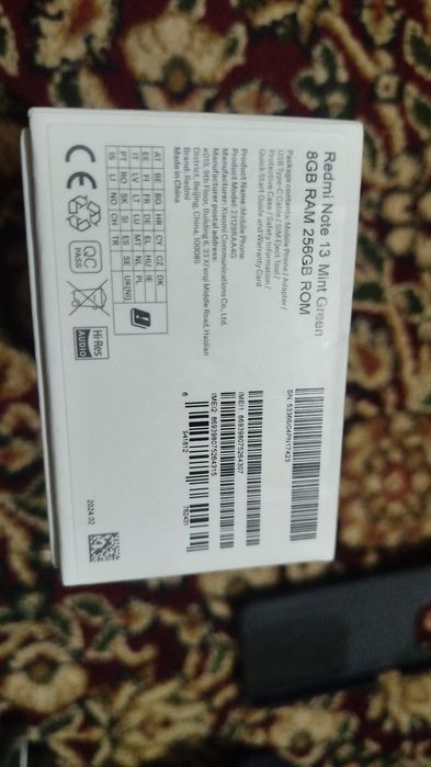 Редми нот 13 8/256