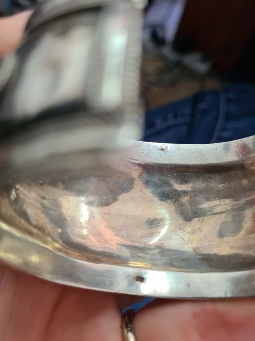 Bratara etnica masiva argint 925 veche