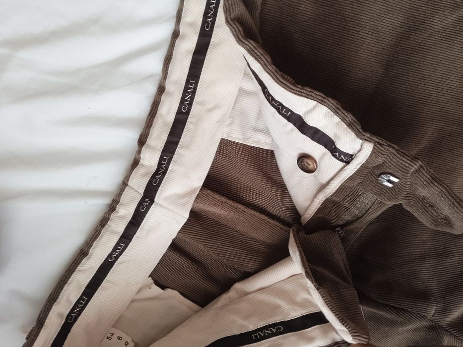 Брюки вельветовые Canali