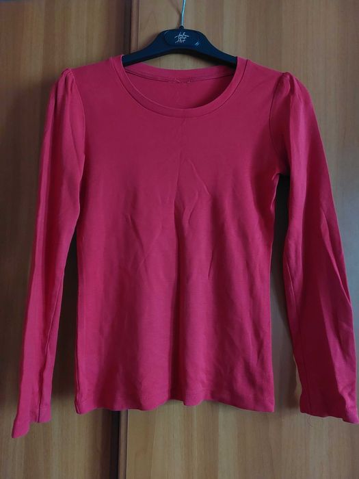 Bluza din bumbac cu maneci lungi