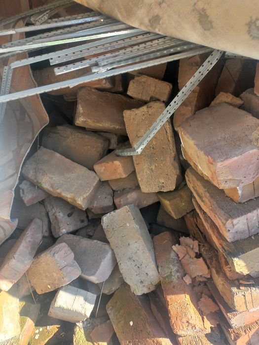 красный кирпич б/у