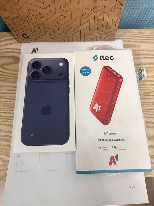 Iphone 17 pro 256 гб Неразопакован + подарък
