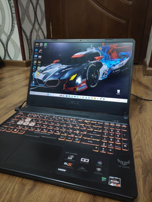 Asus Tuf Gaming 505DT Игровой ноутбук/ Ryzen 7 3750H GTX1650/Ram 24gb