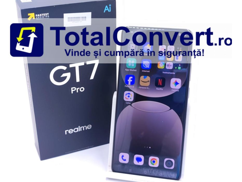 Realme GT7 Pro 256GB 12GB Dual SIM cutie, Garantie 24 luni | #D95665