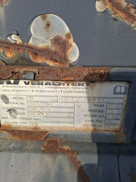 Cupă excavator prindere S70 nefolosita