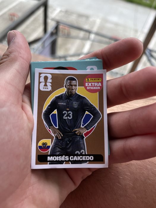 extra sticker panini wc 2026 MOISES CAICEDO
