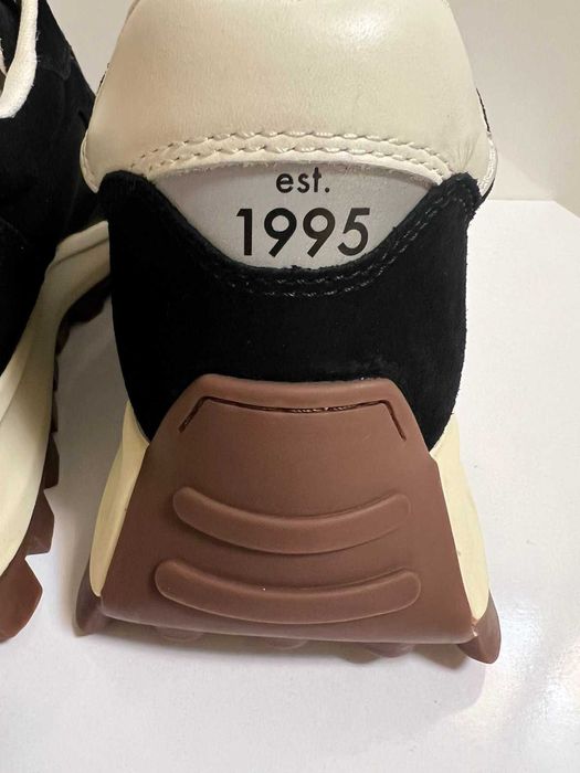 Нови мъжки маратонки LIU JO - BLACK/OFF WHITE в черно, 43