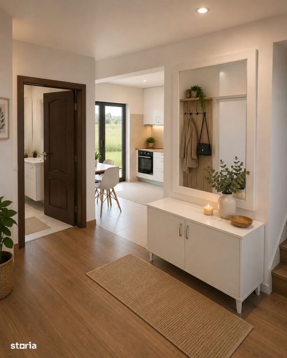 Casă tip duplex modernă în Sângeorgiu , confort, spațiu și eleganță