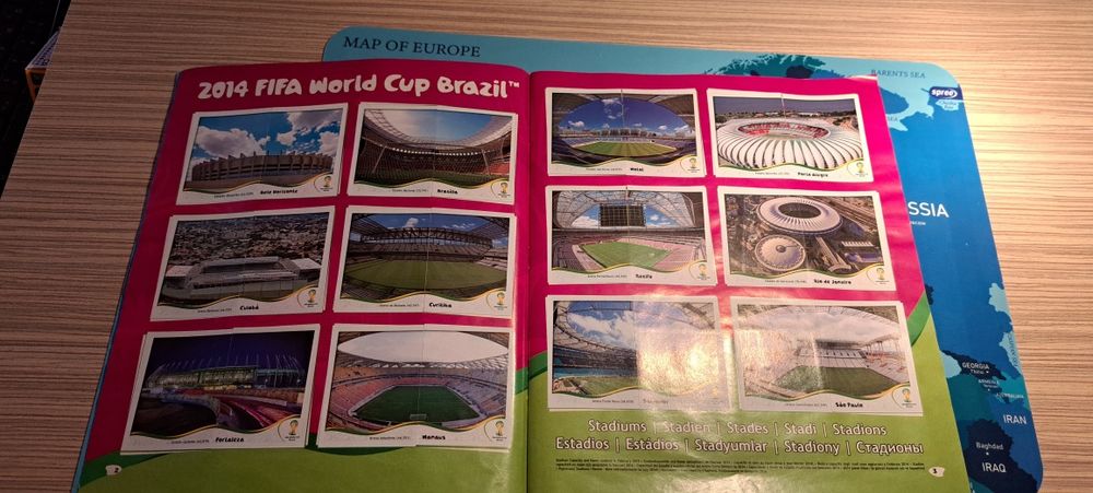 Футболен албум World cup 2014 panini
