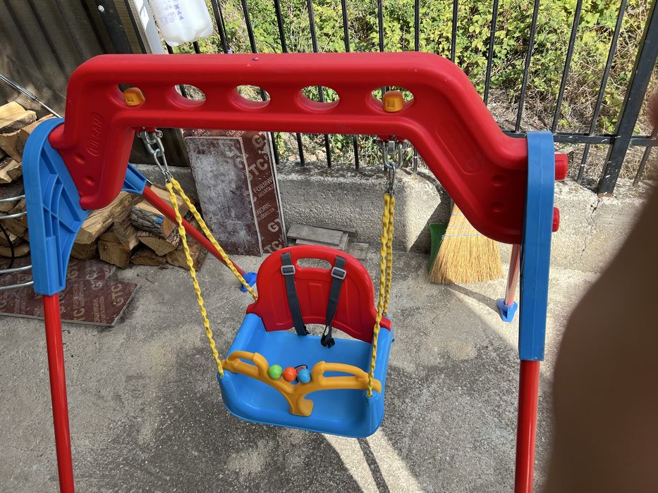 Детска люлка с рамка, проходилка