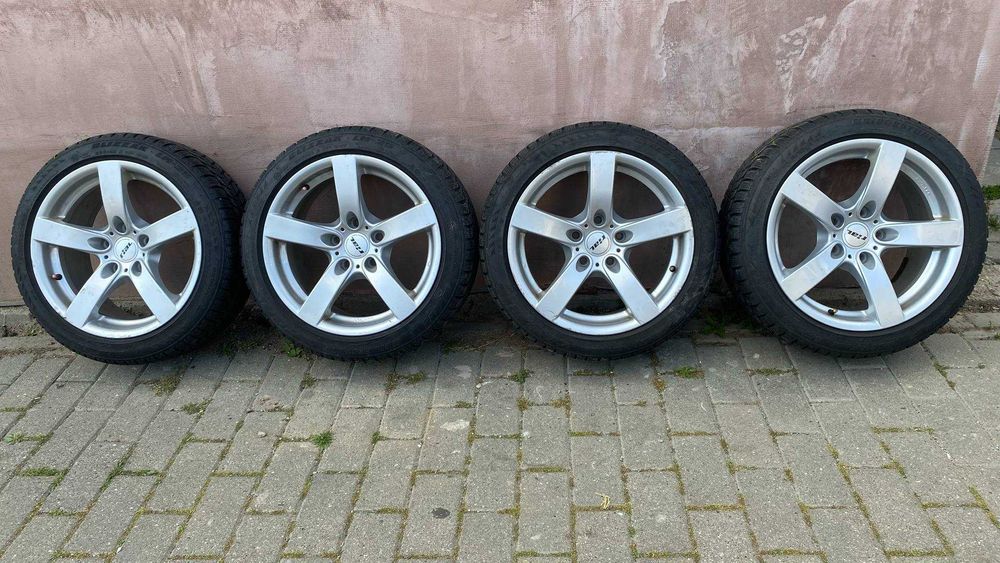 jante alu bmw 5x120 usor concave 8j  et 29 cu anv iarna 225 45 17