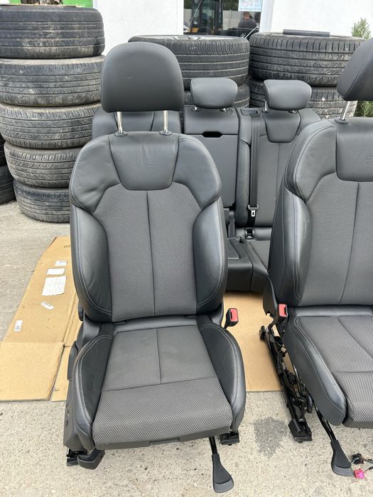 Interior piele , scaune față și banchete spate Audi Q5 FY
