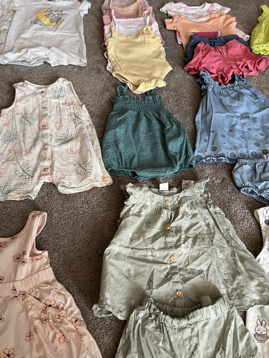 Летен лот Zara,Mayoral,H&M 74-80