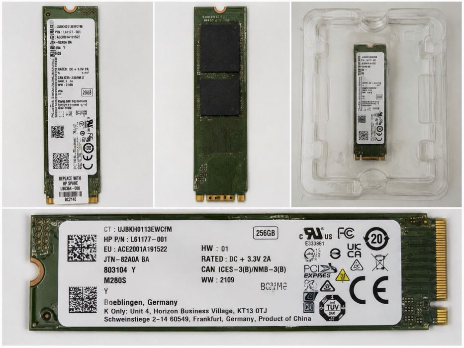 SSD NVMe SK hynix BC511 256GB M.2 2280 PCIe – Original HP