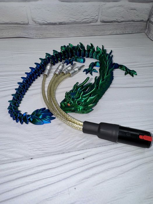 Персонализиран (custom) адаптер 6.3 мм жак към терминали за тонколони (Furutech / Silent Wire)