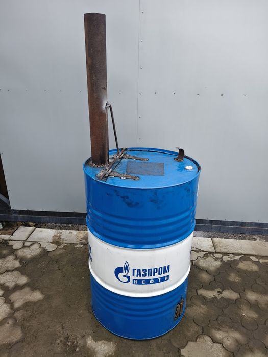 Бочка печка для дачи